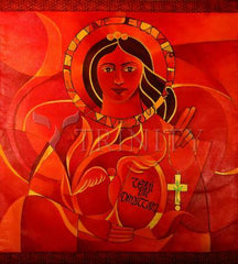 Metal Print - Mary, Domina Lucis by M. McGrath