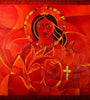 Metal Print - Mary, Domina Lucis by Br. Mickey McGrath, OSFS - Trinity Stores