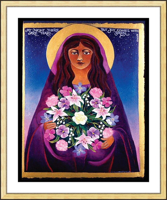Wall Frame Gold, Matted - St. Mary Magdalene by M. McGrath