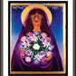 Wall Frame Espresso, Matted - St. Mary Magdalene by M. McGrath