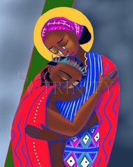 Metal Print - Jesus Meets His Mother by M. McGrath