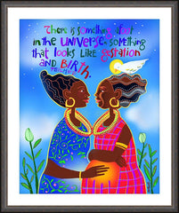 Wall Frame Espresso - Mothers of Hope by M. McGrath