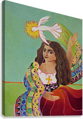 Canvas Print - St. Mary Magdalene and Holy Spirit by M. McGrath