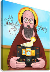 Canvas Print - St. Maximilian Kolbe by M. McGrath
