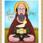 Wall Frame Gold, Matted - St. Maximilian Kolbe by Br. Mickey McGrath, OSFS - Trinity Stores