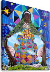 Canvas Print - Mary, Our Lady of Refuge by M. McGrath