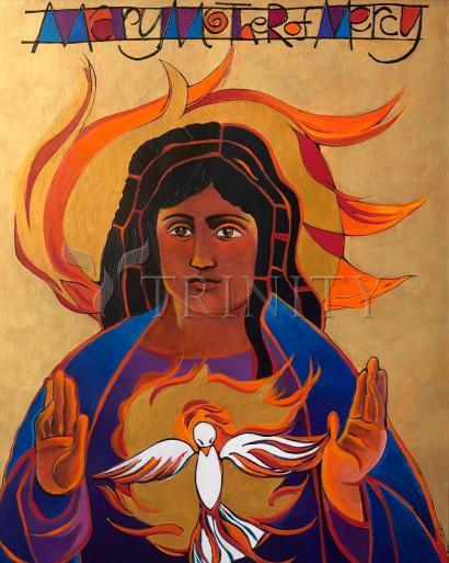 Metal Print - Mary Mother of Mercy by M. McGrath