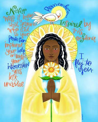 Metal Print - Memorare by M. McGrath