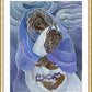 Wall Frame Gold, Matted - Mary, Mother of Sorrows by M. McGrath