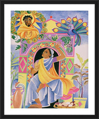 Wall Frame Black - St. Mary Magdalene at the Tomb by M. McGrath