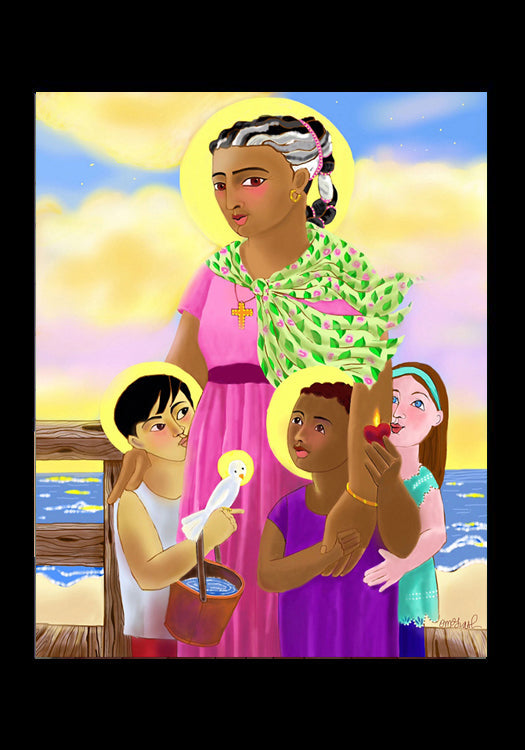 St. Martha - Holy Card