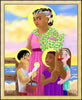 Wall Frame Gold - St. Martha by M. McGrath