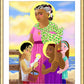 Wall Frame Gold, Matted - St. Martha by M. McGrath