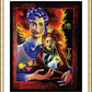 Wall Frame Gold, Matted - Madonna of the Holocaust by Br. Mickey McGrath, OSFS - Trinity Stores