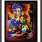 Wall Frame Espresso, Matted - Madonna of the Holocaust by Br. Mickey McGrath, OSFS - Trinity Stores