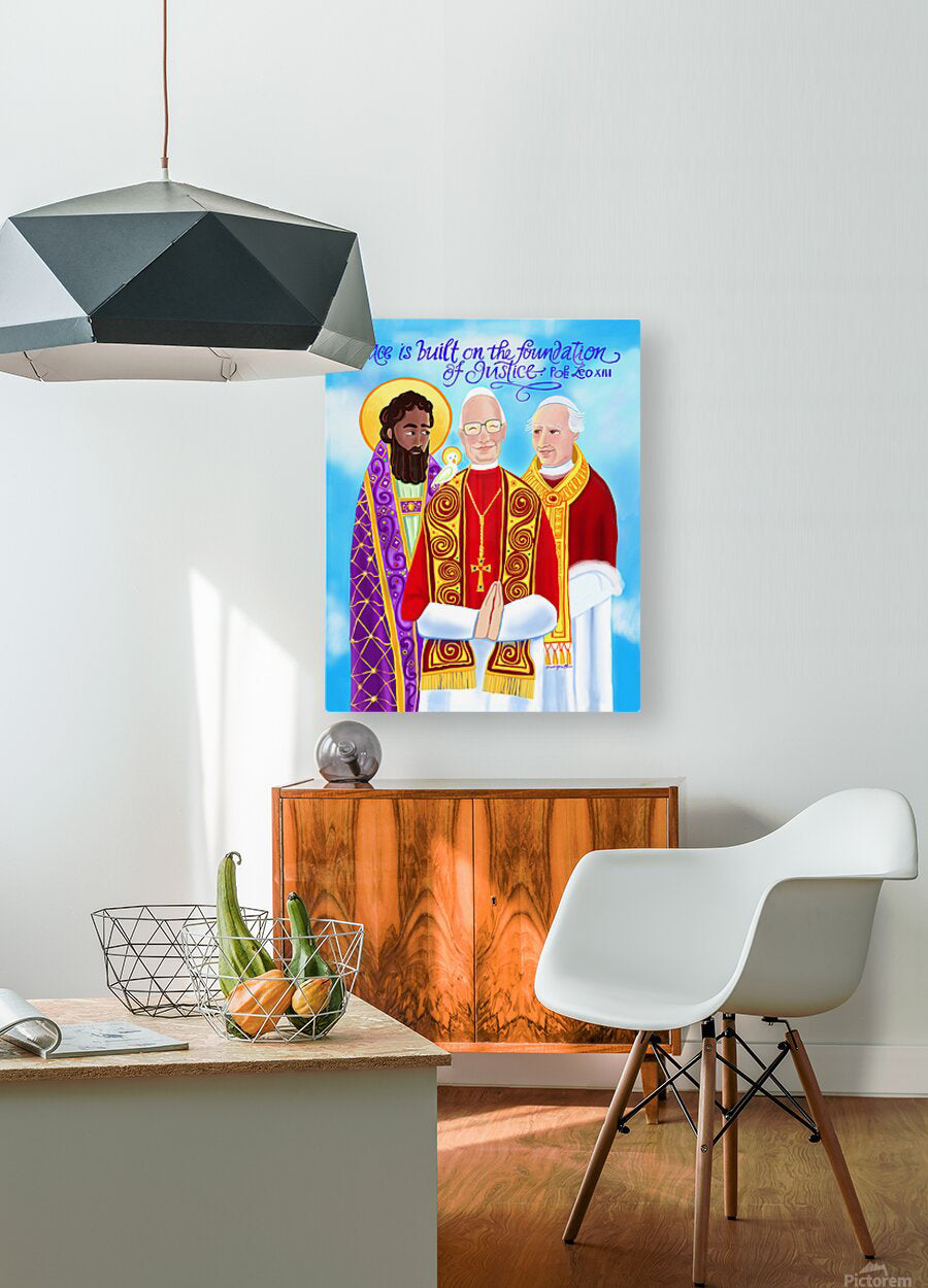 Acrylic Print - Peace is Built of the Foundation of Justice by M. McGrath