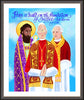 Wall Frame Espresso - Peace is Built of the Foundation of Justice by M. McGrath