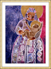 Wall Frame Gold - Mother and Son by M. McGrath