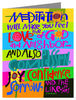 Meditation Will Make You Feel - Note Card by Br. Mickey McGrath, OSFS - Trinity Stores 