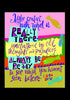 Make Contact With What is Really There - Holy Card