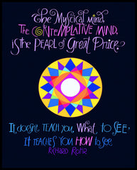 Wood Plaque - Mystical Mind by M. McGrath