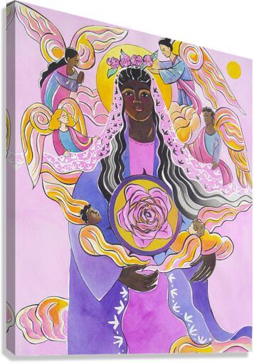 Canvas Print - Mary, Mystical Rose by Br. Mickey McGrath, OSFS - Trinity Stores