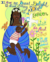 Metal Print - My Soul is a Garden by M. McGrath