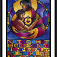 Wall Frame Black, Matted - Night Holds No Terror by Br. Mickey McGrath, OSFS - Trinity Stores