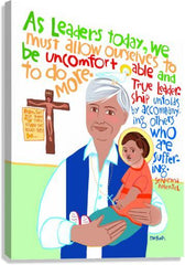 Canvas Print - Sr. Norma Pimentel by M. McGrath