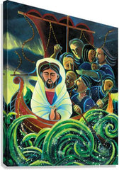 Canvas Print - No Storm Can Shake My Inmost Calm by M. McGrath