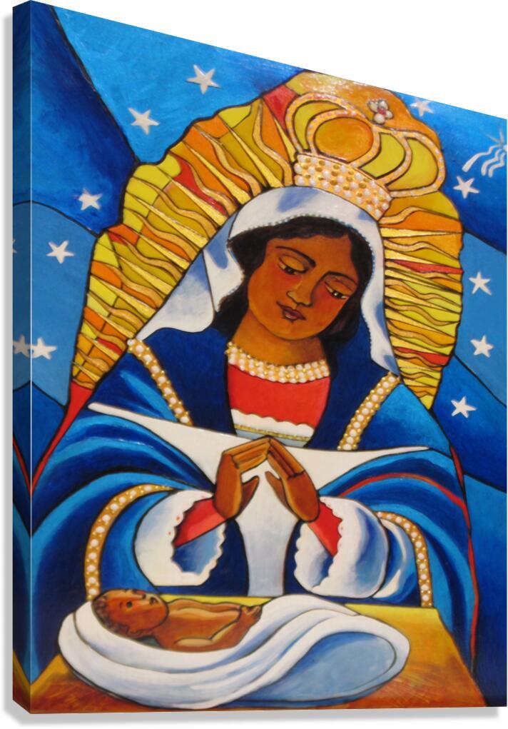 Canvas Print - Our Lady of Altagracia by Br. Mickey McGrath, OSFS - Trinity Stores
