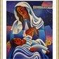 Wall Frame Gold, Matted - Our Lady of the Divine Providence by Br. Mickey McGrath, OSFS - Trinity Stores