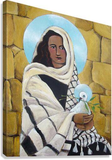 Canvas Print - Mary, Our Lady of Peace by M. McGrath