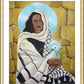 Wall Frame Gold, Matted - Mary, Our Lady of Peace by M. McGrath