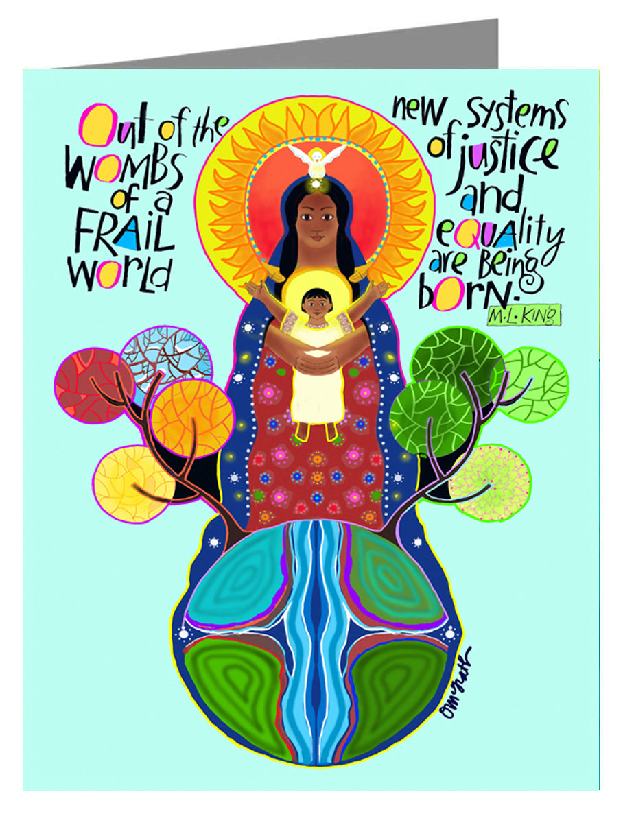 Out of the Wombs - Note Card 