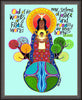 Wall Frame Espresso - Out of the Wombs by M. McGrath