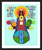 Wall Frame Black, Matted - Out of the Wombs by M. McGrath