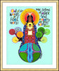 Wall Frame Gold, Matted - Out of the Wombs by M. McGrath