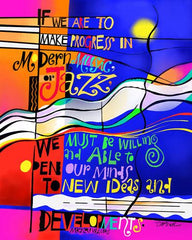 Metal Print - Open Your Eyes to New Ideas by M. McGrath