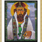 Wall Frame Gold, Matted - St. Patrick by Br. Mickey McGrath, OSFS - Trinity Stores