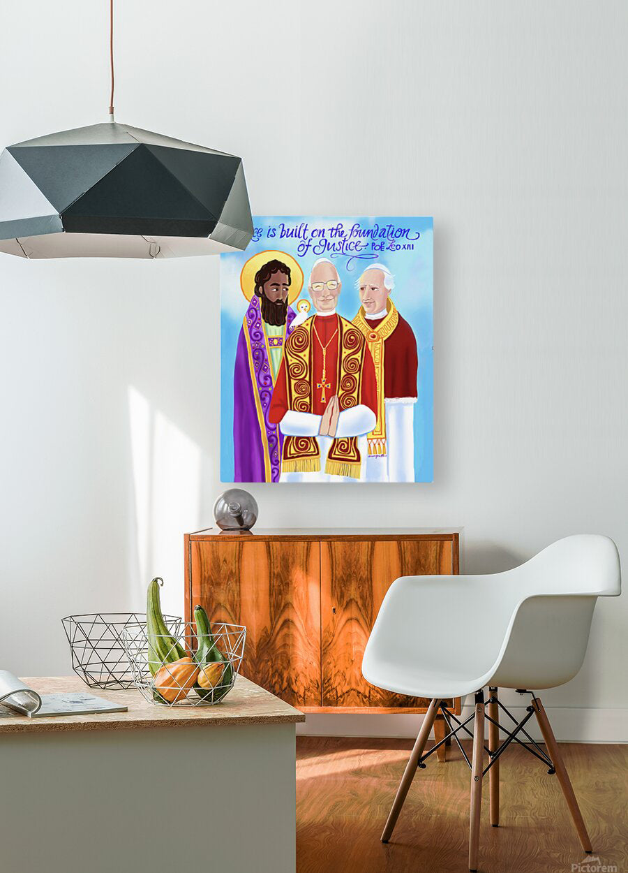 Peace is Built of the Foundation of Justice - Acrylic Print