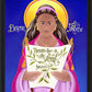 Wall Frame Black - St. Phoebe by Br. Mickey McGrath, OSFS - Trinity Stores