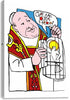 Canvas Print - St. John XXIII by Br. Mickey McGrath, OSFS - Trinity Stores