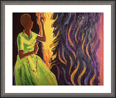Wall Frame Espresso - Sr. Thea Bowman: Precious Lord by M. McGrath