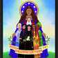 Wall Frame Black - Mary, Patroness of America by M. McGrath