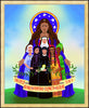Wall Frame Gold - Mary, Patroness of America by M. McGrath