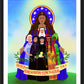 Wall Frame Black - Mary, Patroness of America by M. McGrath