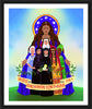Wall Frame Black - Mary, Patroness of America by M. McGrath