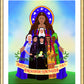 Wall Frame Gold - Mary, Patroness of America by M. McGrath