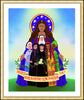 Wall Frame Gold - Mary, Patroness of America by M. McGrath